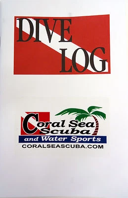 Dive Log Book Scuba Diving Flag 60 Pages Record Book - Image 1 of 4