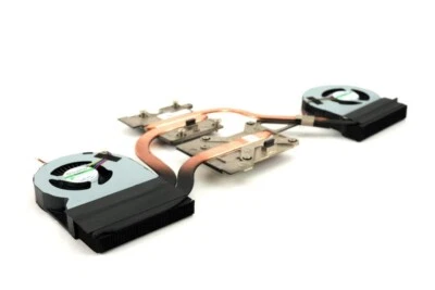 Dell OEM Precision 7510 M7510 CPU Graphics Cooling Heatsink Fan Assembly 0XNTR8 - Image 1 of 4