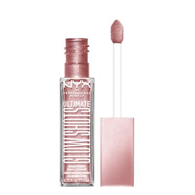NYX Professional Makeup Ultimate Glow Shots Shimmer Liquid Eyeshadow, Grapefruit - Image 1 of 4