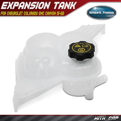 Engine Coolant Reservoir Tank w/ Cap for Chevrolet Colorado GMC Canyon 2015-2022 - Image 1 of 4