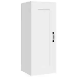 Wall Mounted Cabinet Floating Wall Shelf Storage Unit Cupboard 1 Door , UK - Picture 1 of 16