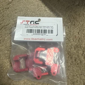ST Racing ST8216FR Traxxas TRX-4 HD Front Shock Towers/Panhard Mount (Red) - Picture 1 of 1