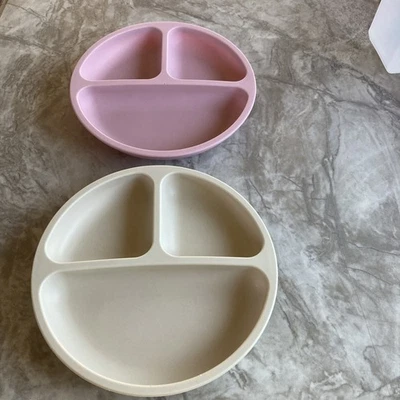 Juego de 2 placas de succión de silicona Wee Sprout Foto 1 de 4