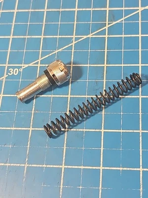 Sears Kenmore 10 Model 158.12511 ~ Sewing Machinr ~ Pressure Screw and Spring - Image 1 of 4