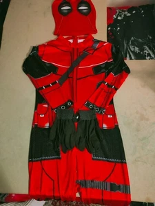 Teenager Deadpool Style Costume – Size 150 cm – Full Set with Mask & - Picture 1 of 8