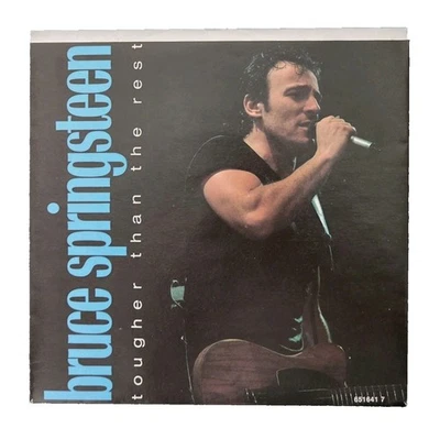 BRUCE SPRINGSTEEN "Tougher Than The Rest" 1988 AUSSIE PIC SLEEVE 7" VINYL SINGLE - Image 1 of 3