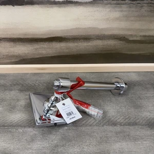 Pottery Barn Pearson Toilettenpapierhalter mit Hardware verchromt Neu ohne Verpackung - Bild 1 von 6