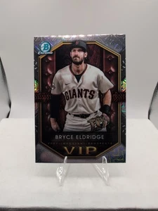 2025 Bowman Chrome BRYCE ELDRIDGE Mega Mojo Refractor VIP Insert VIP-5 Prospect - Picture 1 of 3