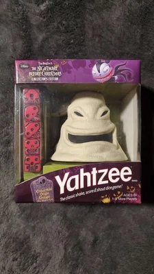 Yahtzee Tim Burton's Nightmare Before Christmas OOGIE BOOGIE GITD Hasbro - Image 1 of 4