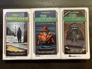 Radio Spirits The Whistler Volume 1, 2, 3 18 Cassette Tape Box Set - Picture 1 of 23