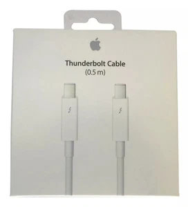 Apple A1410 Thunderbolt 2 to Thunderbolt 2 Cable - 0.5 m (MD862LL/A) - Picture 1 of 4