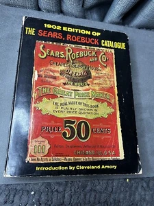 VTG 1902 Edition of The Sears Roebuck Catalogue 1969 Reprint Catalog USA READ - Picture 1 of 15