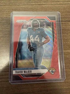 2024 Panini Prizm Travon Walker Base Prizm Red Wave #133 - Bild 1 von 2