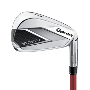 Juegos de hierro TaylorMade 2022 STEALTH para dama 7-9 PwSw 5 piezas diestro rojo Tensei TM40 Flex L - Imagen 1 de 5