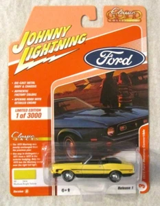 Ford Mustang 1972 convertible dorado clásico rojo ~ 1 de 3000 nuevo en paquete - Imagen 1 de 3