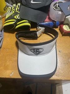 LOUISVILLE SLUGGER VISOR ADULT White ADJUSTABLE - Picture 1 of 9