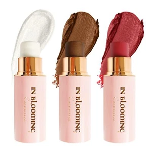 Contour Stick Makeup With Highlighter Blush Bronzer Makeup Sticks Easy to Scu... - Picture 1 of 7