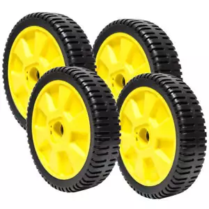 (4) Schubmäherräder passt John Deere 12SB 14SB 14SE JE75 JX75 AM115138 M111151 - Bild 1 von 4