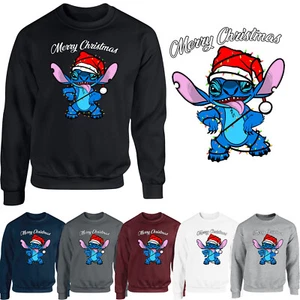 Feliz Navidad Hombres Sudadera Navidad Hombre de las Nieves Enojado Puntado Santa Divertido Regalo Jumper - Imagen 1 de 16