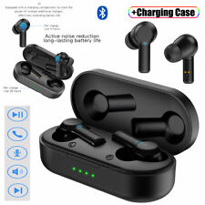Bluetooth Earphones Wireless Headphones Earbuds + Charging For Apple iPhone iPad