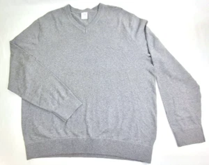 GAP men's jumper SIZE XL X-LARGE GREY V-NECK Pullover sweater - Picture 1 of 11