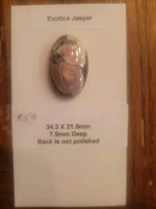 Exotica Jasper Stone For Jewelry Making - Picture 1 of 1