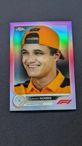 2022 Topps Chrome Pink #34 Lando Norris McLaren /75 - Foto 1 di 3