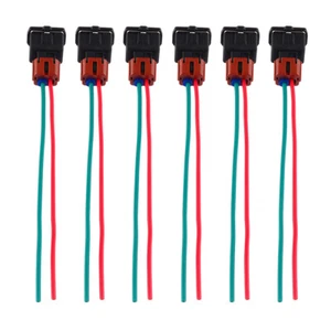 Arnés coleta conector inyector de combustible 6 apto para Nissan 300ZX 84 85 86 87 N/A Turbo - Imagen 1 de 9