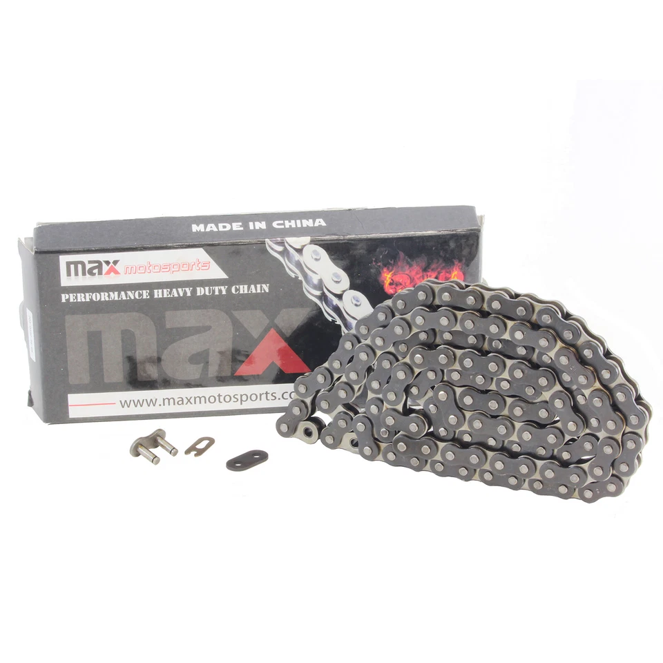 Black 428x118 Links Drive Chain For 1985-2003 Honda XR100R Heavy Duty Chain - Image 1 of 3