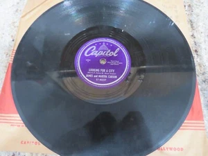 James & Martha Carson- Jesus Spoke To Me / Looking For A City 78 RPM Record - Picture 1 of 5