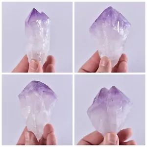 Pieza de exhibición de cristal grande con punta de cristal natural de amatista Brasil - Imagen 1 de 31