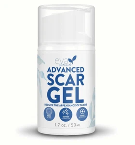 SCAR GEL FOR SURGICAL SCARS REDUCES APPERANCE OF OLD & NEW KELOID SCARS - Picture 1 of 8