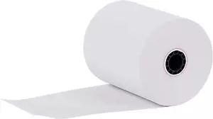(10 Rolls) 3" x 150' 1 Ply Bond (Non –Thermal Kitchen Printer Paper) POS Receipt - Picture 1 of 5