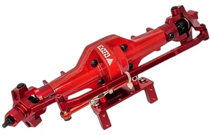 NHX RC Complete Aluminum Front Axle with Gears : Everest Gen7 Sport / Pro Red - Picture 1 of 4