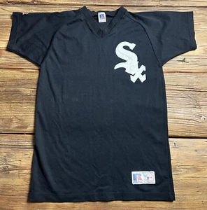 ✔️Vintage Russell Athletic Chicago White Sox Jersey Made In USA 90s Size Youth L - Picture 1 of 9