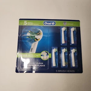 Oral-B FlossAction Cepillo de Dientes Eléctrico Cabezales de Cepillo Repuestos, 5 Unidades - Imagen 1 de 3