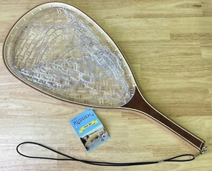 Rudder Trout Net Elite Quality Wood And Rubber Net NEW WITH TAGS - Picture 1 of 8