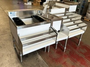 NEW 60" Commercial Underbar Counter Cocktail Drink Station Bar Equipment NSF - Picture 1 of 4