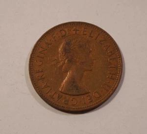 ONE PENNY ENGLAND 1964 Elizabeth II Great Britain England Coin Coin - Picture 1 of 2