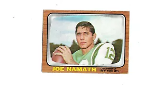 Topps Joe Namath 1966 #96 Nueva York segundo año muy buen plus - Imagen 1 de 2