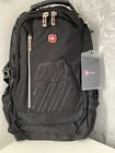 Swissgear Backpack Laptop Bag With USB Black And Black Brand New Quick Postage