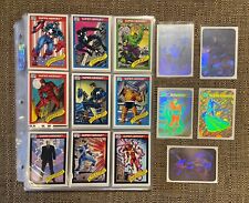 1990 MARVEL UNIVERSE Series 1 COMPLETE SET #1-#162 - With All 5 Holo’s. Mint!!!