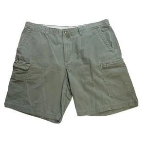 Columbia Men's Cargo Shorts Size 42 Green 100% Cotton Hiking - Picture 1 of 9