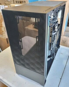 -Fractal Design Pop Air Black TG ATX High-Airflow Clear Tempered Glass Window - Afbeelding 1 van 6