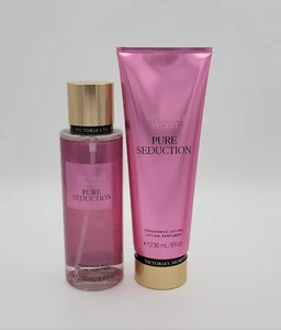 Victoria's Secret Pure Seduction Body Mist Spray & Body Lotion Set of 2 - Picture 1 of 3