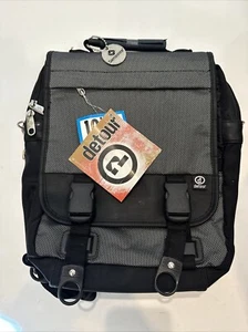 Samsonite - Detour Travel Backpack Business Slim Carry On Gray Black NEW W/ Tags - Picture 1 of 7