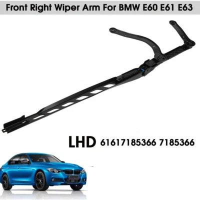 Wischerarm Scheibenwischer Vorne Rechts Für BMW E60 E61 E63 E64 61617185366 - Bild 1 von 4