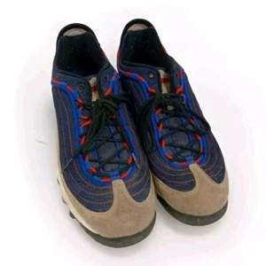 Nike Regrind Retro Hiking Sneakers Blue Red Tan Sizes UK 8 US 9 EU 42.5 - Picture 1 of 5