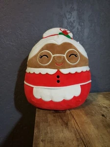 Squishmallows Nicolette Mrs. Claus Christmas Plush 8” - Picture 1 of 4