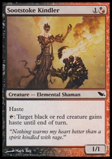 Magic the Gathering MTG Sootstoke Kindler (195) Shadowmoor   NM